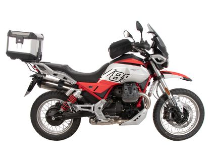 Support top case Hepco & Becker Alurack - pour combinaison avec le porte bagage d'origine - noir