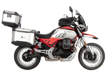 Support top case Hepco & Becker Alurack - pour combinaison avec le porte bagage d'origine - noir