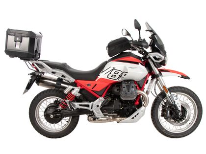 Support top case Hepco & Becker Alurack - pour combinaison avec le porte bagage d'origine - noir