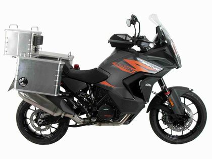 Support top case Hepco & Becker Alurack - pour combinaison avec le porte bagage d'origine - noir