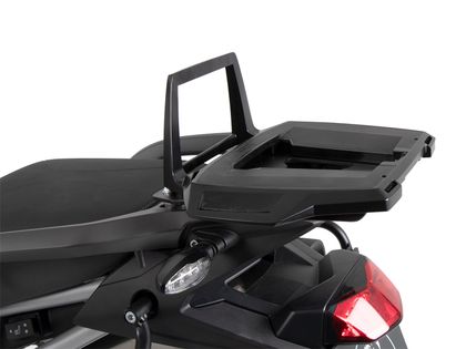 Support top case Hepco & Becker Alurack - pour combinaison avec le porte bagage d'origine - noir