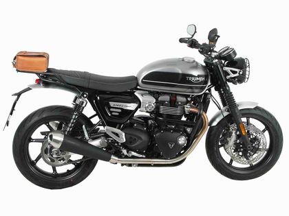 Porte Bagage Hepco & Becker tubulaire - noir Ref : HBE04211A / 6587591 01 01 TRIUMPH 1200 SPEED TWIN 1200 ABS - 2019 - 2021