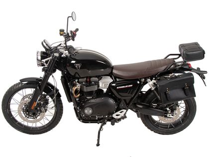 Porte Bagage Hepco & Becker tubulaire - noir Ref : HBE04214A / 6587667 01 01 TRIUMPH 1200 SCRAMBLER 1200 X - 2024 - 2025