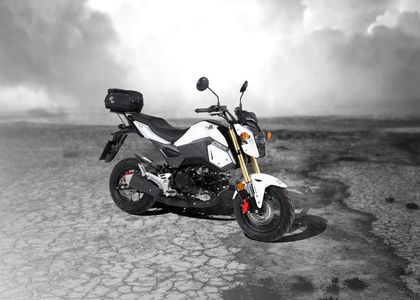 Porte Bagage Hepco & Becker Minirack - noir Ref : HBE04222A / 6609504 01 01 HONDA 125 MSX 125 ABS (JC75) - 2017 - 2020