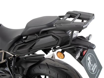 Support top case Hepco & Becker Easyrack - noir Ref : HBE04241A / 6613547 01 01 SUZUKI 1000 GSX-S 1000 GT - 2022 - 2025