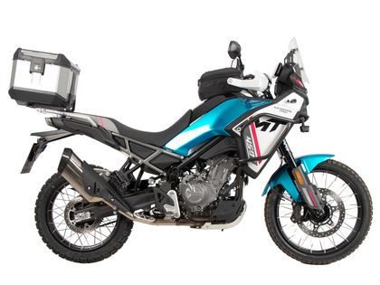 Support top case Hepco & Becker Easyrack pour porte bagage d'origine - noir Ref : HBE04315A / 6627678 01 01 CF MOTO 450 450 MT - 2024 - 2025