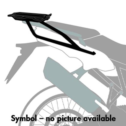 Porte Bagage Hepco & Becker Smartrack - noir Ref : HBE04373A / 6806526 01 01 