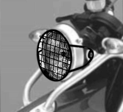 Protection Phare Hepco & Becker Grille - noir Universel