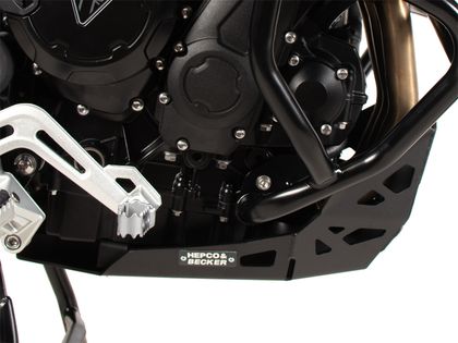 Sabot moteur Hepco & Becker aluminium - noir