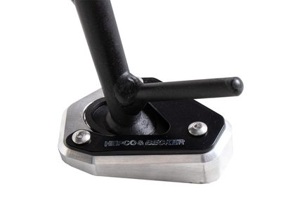 Extension de béquille Hepco & Becker latérale - noir/argent