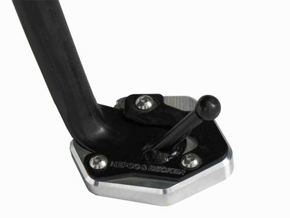 Extension de béquille Hepco & Becker latérale - noir/argent Ref : HBE04572A / 42114571 00 91 