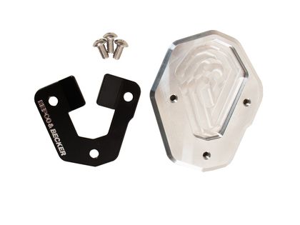 Extension de béquille Hepco & Becker latérale - noir/argent