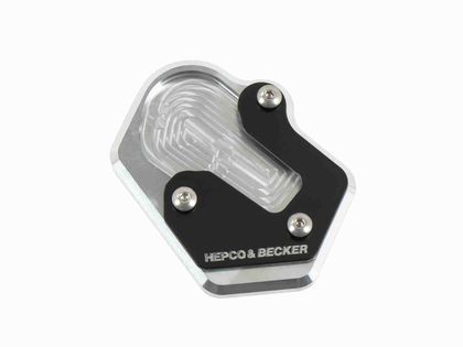 Extension de béquille Hepco & Becker latérale - noir/argent Ref : HBE04594A / 42116550 00 91 BMW 900 F 900 R - 2025