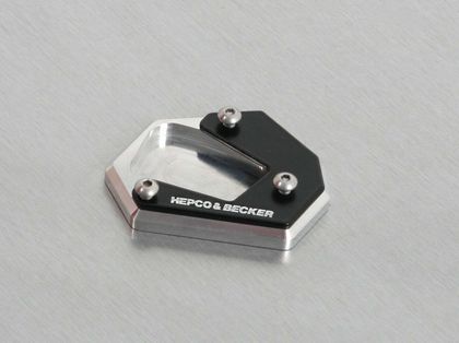 Hepco & Becker side - black/silver Stand extension Ref : HBE04628A / 42119546 00 91 HONDA 500 NX 500 - 2024 - 2025