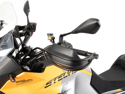 Protèges-mains Hepco & Becker la paire - noir Ref : HBE04638A / 4212560 00 01 MOTO GUZZI 1200 STELVIO - 2024 - 2025