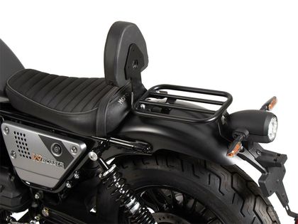 Dosseret Hepco & Becker Passager - noir Ref : HBE04669A / 4216559 00 01 MOTO GUZZI 900 V9 BOBBER - 2021 - 2024
