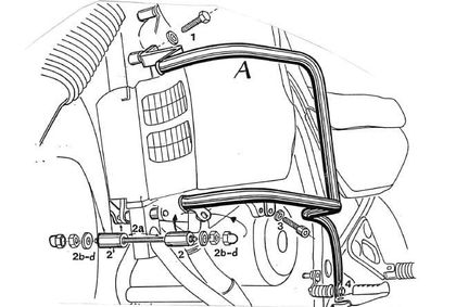 Hepco & Becker Crashbar - schwarz Motorschutz