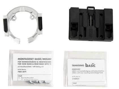 Hepco & Becker Basic - argent Tankring Universeel