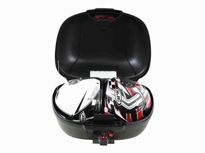 Hepco & Becker Journey 50 met steun - zwart Topkoffer Universeel