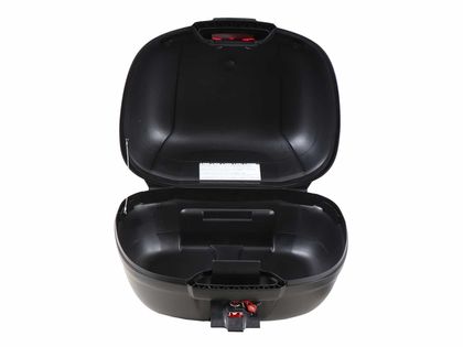 Hepco & Becker Journey 50 - silberner Verkleidung - mit Halterung - schwarz Top Case Universell