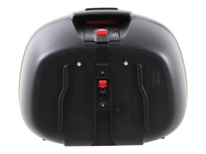 Hepco & Becker Journey 50 - silberner Verkleidung - mit Halterung - schwarz Top Case Universell