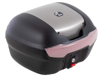 Hepco & Becker Journey 40 avec support - noir Topkoffer Universeel