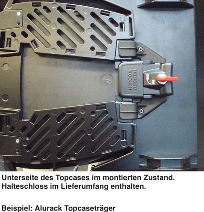 Hepco & Becker Reis 52 - antraciet kap - zwart Topkoffer Universeel Ref: HBE05431A / 610207 00 04 