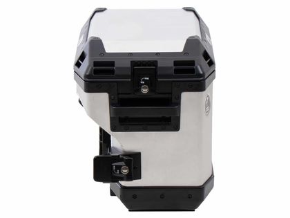 Hepco & Becker Xplorer 37 droit pour support cutout - argent Zijkoffer Universeel