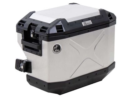 Hepco & Becker Xplorer 37 droit pour support cutout - argent Zijkoffer Universeel