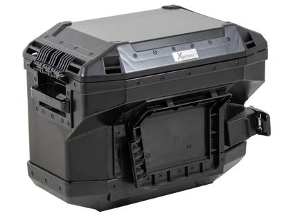Hepco & Becker Xplorer 37 rechts voor steun uitsparing - zwart Zijkoffer Universeel