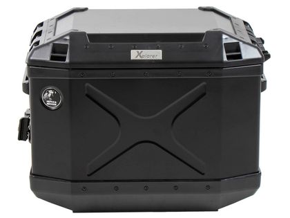 Hepco & Becker Xplorer 37 rechts voor steun uitsparing - zwart Zijkoffer Universeel