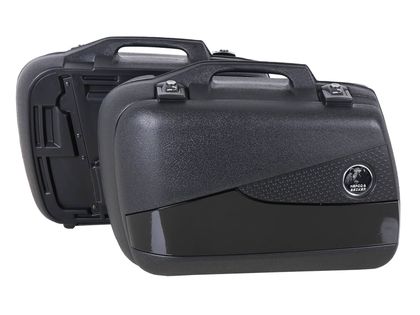 Hepco & Becker Junior Flash zwart 40 (de paar) - zwart Zijkoffer Universeel
