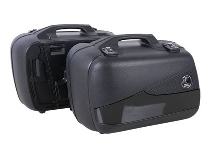 Hepco & Becker Junior Flash zwart 40 (de paar) - zwart Zijkoffer Universeel