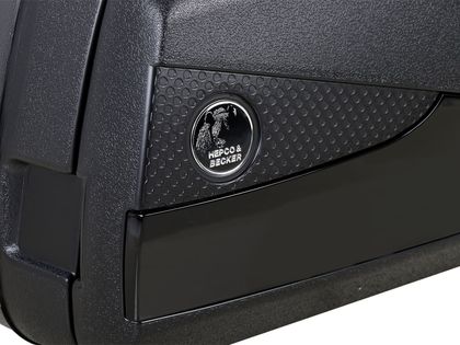 Hepco & Becker Junior Flash zwart 40 (de paar) - zwart Zijkoffer Universeel