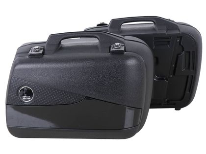 Hepco & Becker Junior Flash zwart 40 (de paar) - zwart Zijkoffer Universeel