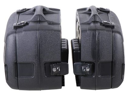 Hepco & Becker Junior Flash zwart Enduro (40 L links / 30 L rechts) - zwart Zijkoffer Universeel