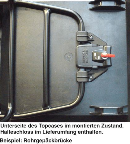 Hepco & Becker Journey 42 - antraciet kap - zwart Topkoffer Universeel