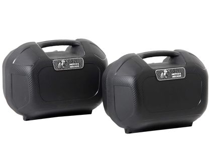 Hepco & Becker Orbit voor C-Bow ondersteuning (de paar) - zwart Zijkoffer Universeel