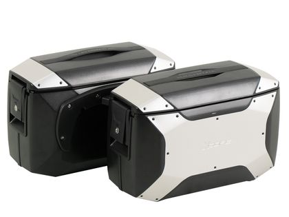 Hepco & Becker Xcore voor C-Bow ondersteuning (de paar) - zwart Zijkoffer Universeel