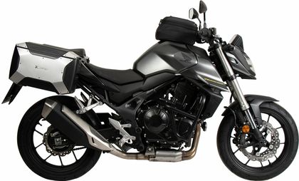 Hepco & Becker Xcore voor C-Bow ondersteuning (de paar) - zwart Zijkoffer Universeel