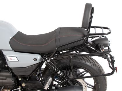 Porte Bagage Hepco & Becker avec sissybar - noir brillant Ref : HBE05491A / 611564 00 01 MOTO GUZZI 850 V7 STONE - 2025