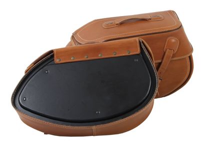 Hepco & Becker Buffalo pour support tubulaire - brun sable Zadeltassen Universeel