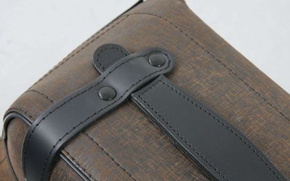 Hepco & Becker Robuust (19 liter X 2) voor Cutout-bevestiging - bruin Zijkoffer Universeel