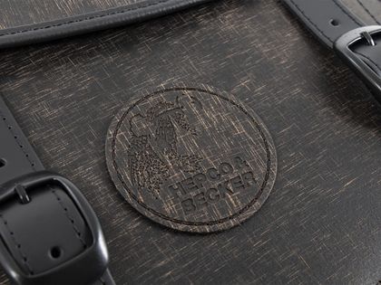 Hepco & Becker Rugged droite pour support C-Bow - marron Zijkoffer Universeel