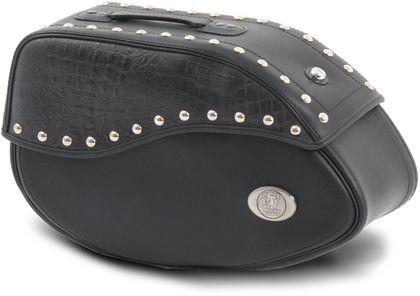 Hepco & Becker Ivory black links voor buissteunen - zwart Zijkoffer Universeel Ref: HBE05524A / 620503 00 01 