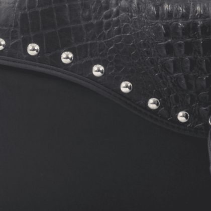 Hepco & Becker Ivory black rechts voor buissteunen - zwart Zijkoffer Universeel Ref: HBE05525A / 620504 00 01 