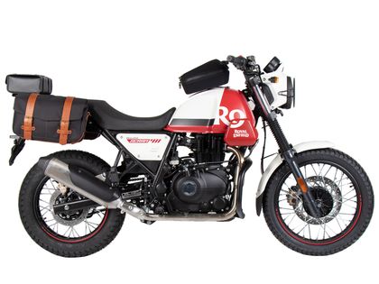 Hepco & Becker C-Bow - black Side case holder Ref : HBE05649A / 6307646 00 01 ROYAL ENFIELD 411 SCRAM 411 - 2022 - 2024