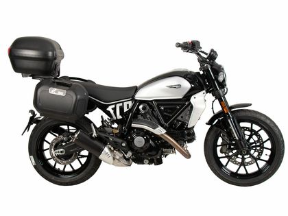 Support valises Hepco & Becker C-Bow - noir Ref : HBE05652A / 6307653 00 01 DUCATI 800 SCRAMBLER 800 ICON - 2023 - 2025