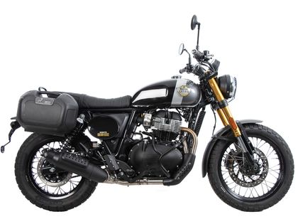 Support valises Hepco & Becker C-Bow - noir Ref : HBE05658A / 6307689 00 01 ROYAL ENFIELD 650 BEAR 650 - 2025