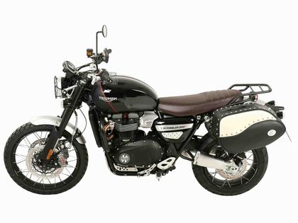 Support valises Hepco & Becker C-Bow côté gauche - noir Ref : HBE05688A / 6317588 00 01L TRIUMPH 1200 SCRAMBLER 1200 XE - 2019 - 2023